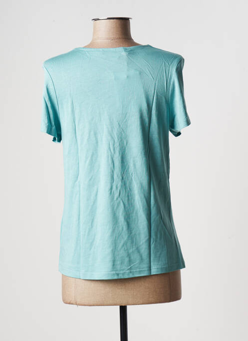 T-shirt bleu LA FEE MARABOUTEE femme