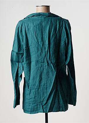 Blazer poches bleu LA FEE MARABOUTEE femme