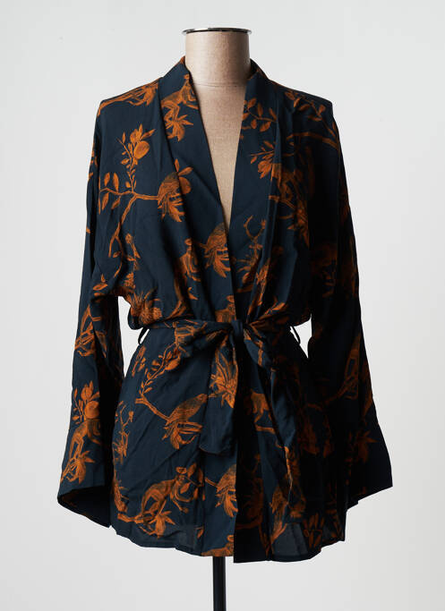 Veste casual bleu LA FEE MARABOUTEE femme