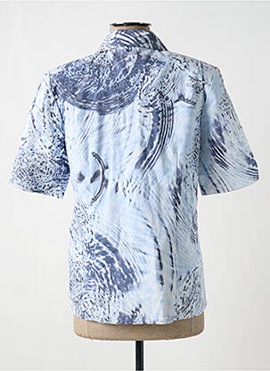 Veste casual epaulette bleu FRANK WALDER femme