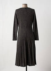 Robe mi-longue gris MALOKA pour femme seconde vue
