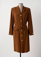 Robe mi-longue jaune JEAN BIOLAY pour femme seconde vue