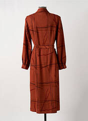 Robe mi-longue orange PAUL MAUSNER pour femme seconde vue