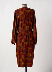 Robe mi-longue rouge MARCELLE GRIFFON pour femme seconde vue