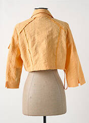 Veste casual orange FRED SABATIER pour femme seconde vue