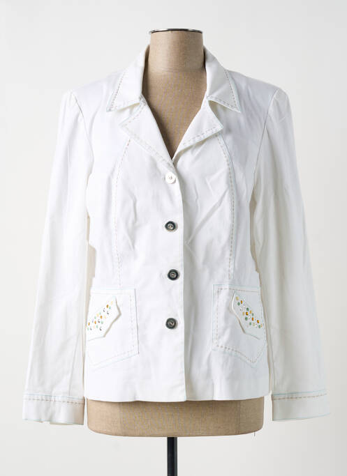 Blazer poches blanc PAUL MAUSNER femme