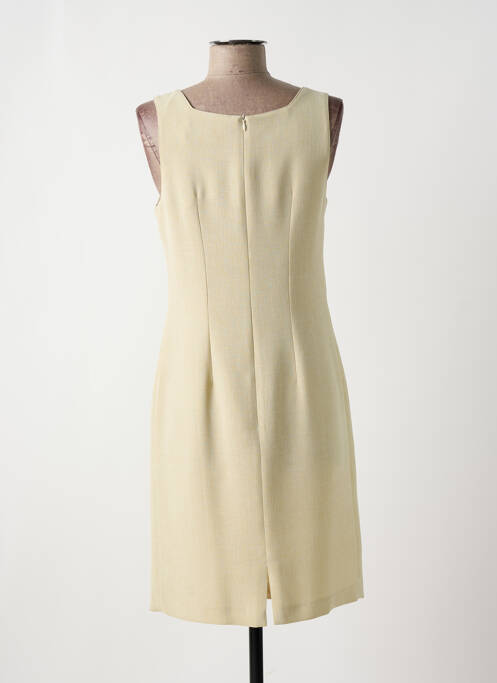 Robe mi-longue beige QUATTRO pour femme