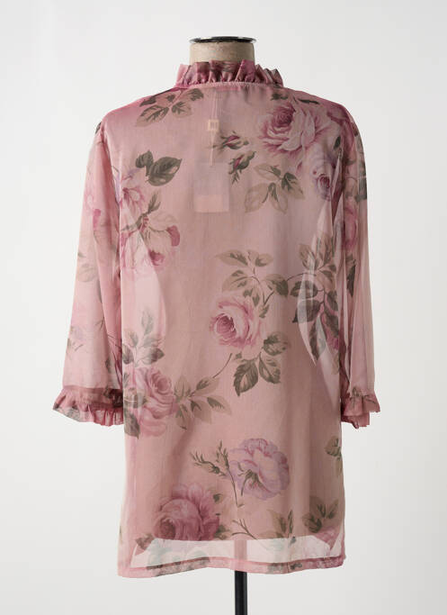 Tunique manches longues rose PAUL MAUSNER pour femme