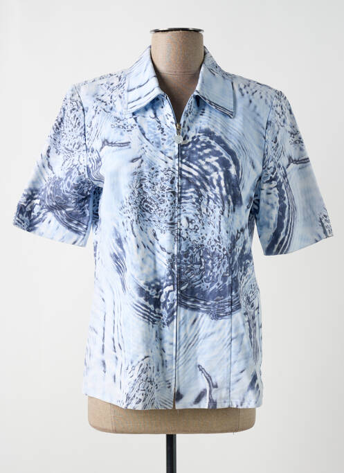 Veste casual bleu FRANK WALDER pour femme