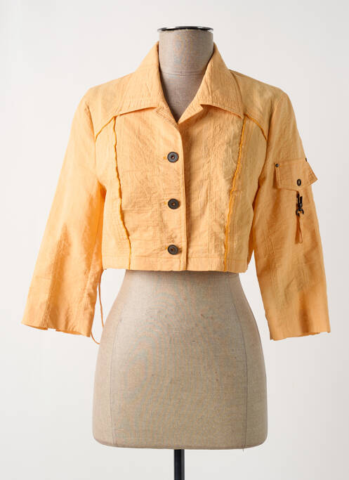 Veste casual orange FRED SABATIER pour femme
