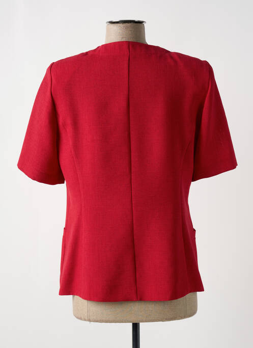 Veste chic rouge PAUL MAUSNER pour femme