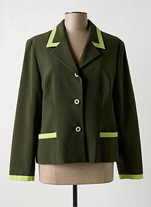 Blazer poches vert MARCELLE GRIFFON femme
