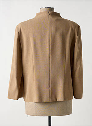 Blouse manches 3/4 manches 3/4 beige MAFECCO femme