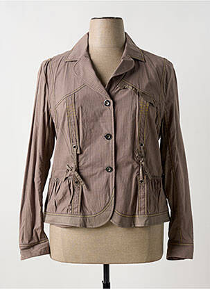 Blazer poches marron FRED SABATIER femme