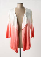 Gilet manches longues orange KATMAI pour femme seconde vue