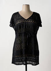 Robe de plage noir PASTUNETTE pour femme seconde vue