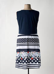 Robe mi-longue bleu GALMALLA pour femme seconde vue