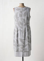 Robe mi-longue gris CARLOTTA pour femme seconde vue