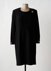 Robe mi-longue noir JEAN BIOLAY pour femme seconde vue