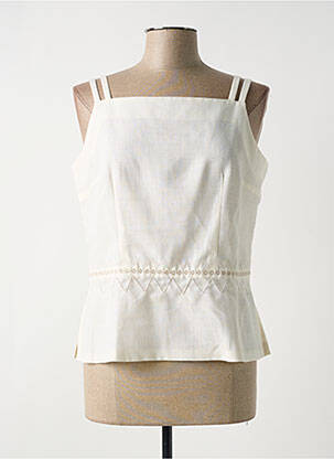 Top beige MAFECCO pour femme