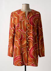 Veste casual orange JEAN BIOLAY pour femme seconde vue