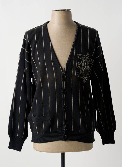 Gilet manches longues noir MORGAT pour femme