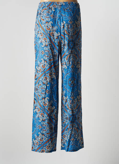 Pantalon droit bleu LA FEE MARABOUTEE femme