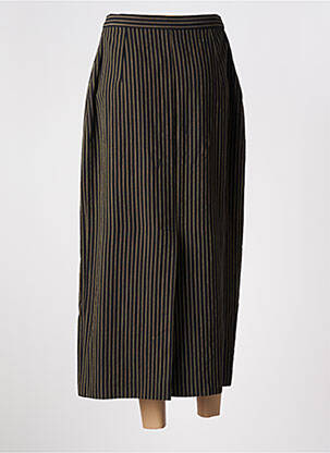 Jupe longue taille haute noir NITYA femme