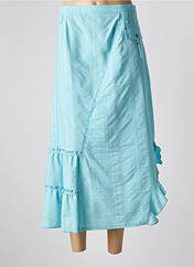 Jupe longue bleu FRED SABATIER pour femme seconde vue