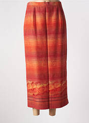 Jupe longue orange PAUL MAUSNER pour femme seconde vue