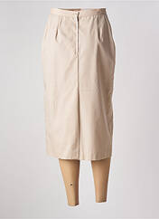 Jupe mi-longue beige PAUL MAUSNER pour femme seconde vue
