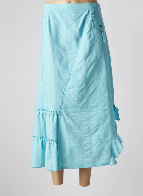 Jupe longue bleu FRED SABATIER pour femme