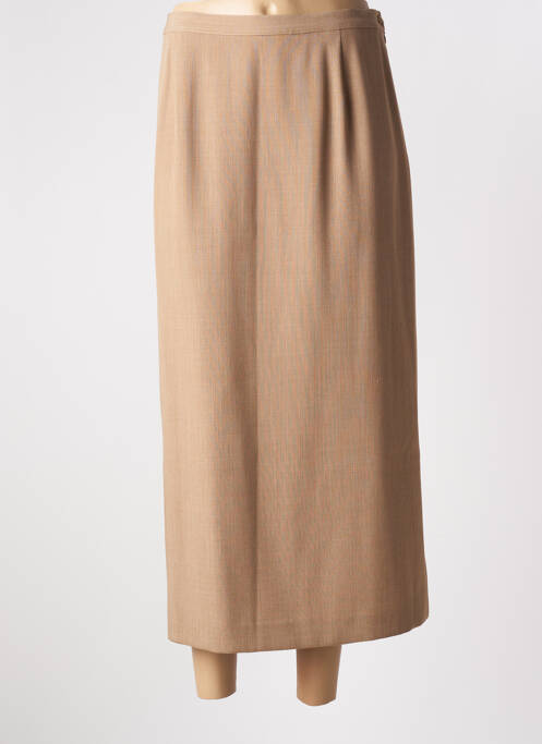 Jupe longue marron MAFECCO pour femme