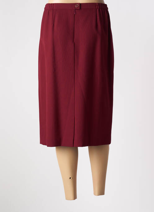 Jupe mi-longue rouge JEAN BIOLAY femme