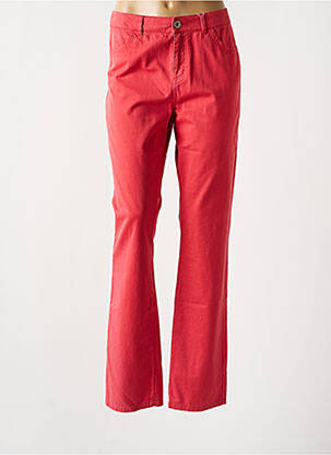 Pantalon slim poches rouge FRED SABATIER femme