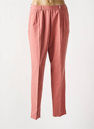 Pantalon droit coupe droite rose ENZO CAPITANI homme