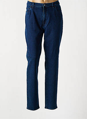 Jeans coupe slim poches bleu LCDN femme