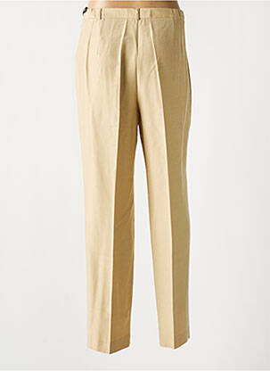 Pantalon droit coupe droite beige PAUL MAUSNER femme