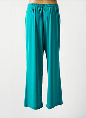 Pantalon droit taille élastique vert GREGORY PAT femme