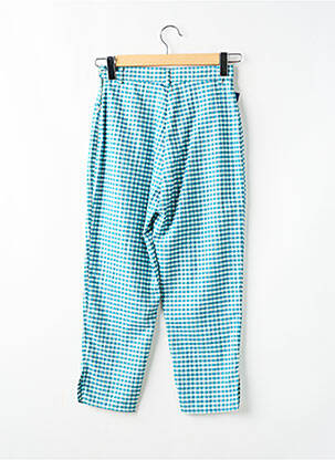 Pantacourt coupe droite bleu QUATTRO femme