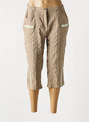 Pantacourt beige GRIFFON pour femme seconde vue