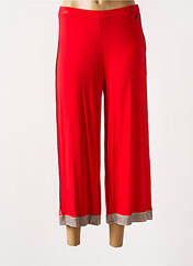 Pantacourt rouge MALOKA pour femme seconde vue