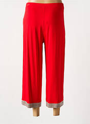 Pantacourt rouge MALOKA pour femme seconde vue
