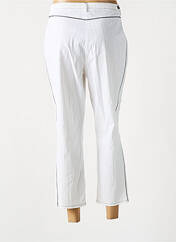 Pantalon 7/8 blanc QUATTRO pour femme seconde vue