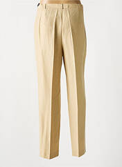 Pantalon droit beige PAUL MAUSNER pour femme seconde vue