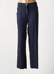 Pantalon droit bleu FRED SABATIER pour femme seconde vue