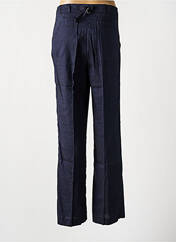 Pantalon droit bleu FRED SABATIER pour femme seconde vue