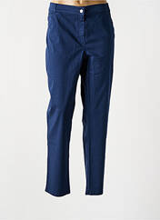 Pantalon droit bleu GUY DUBOUIS pour femme seconde vue
