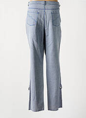 Pantalon droit bleu QUATTRO pour femme seconde vue
