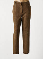 Pantalon droit marron QUATTRO pour femme seconde vue